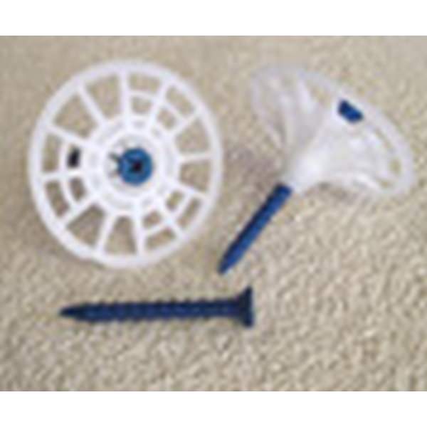 M1, EIFS Fastener for 1 Inch Insulation Board into Masonry